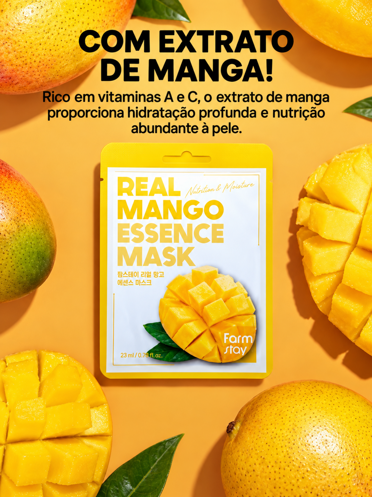 Farmstay Máscara Facial De Manga 23ml