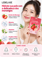 Lebelage Máscara De Hidratação Essência De Morango 28ml