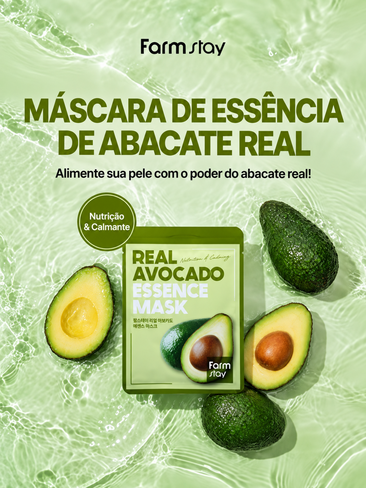 Farmstay Máscara Facial De Abacate 23ml