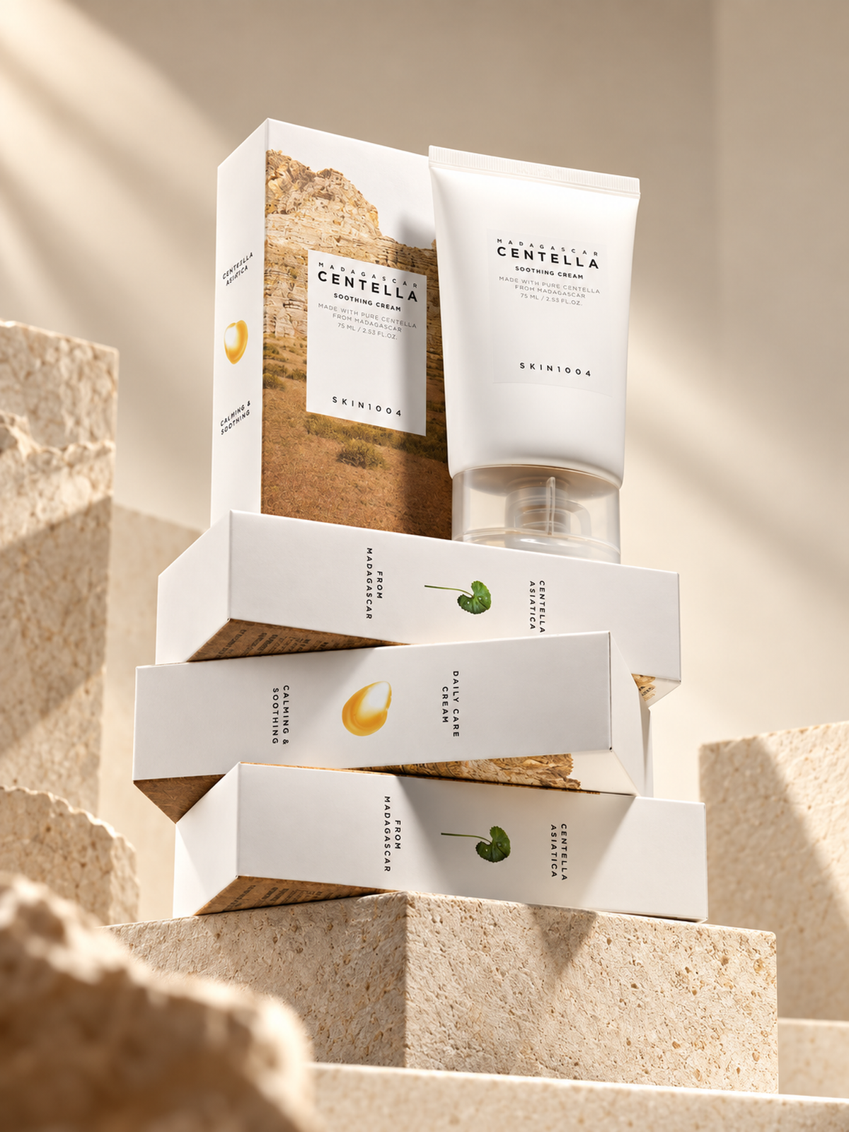 Creme Facial Skin1004 Madagascar Centella Soothing Cream 75ml