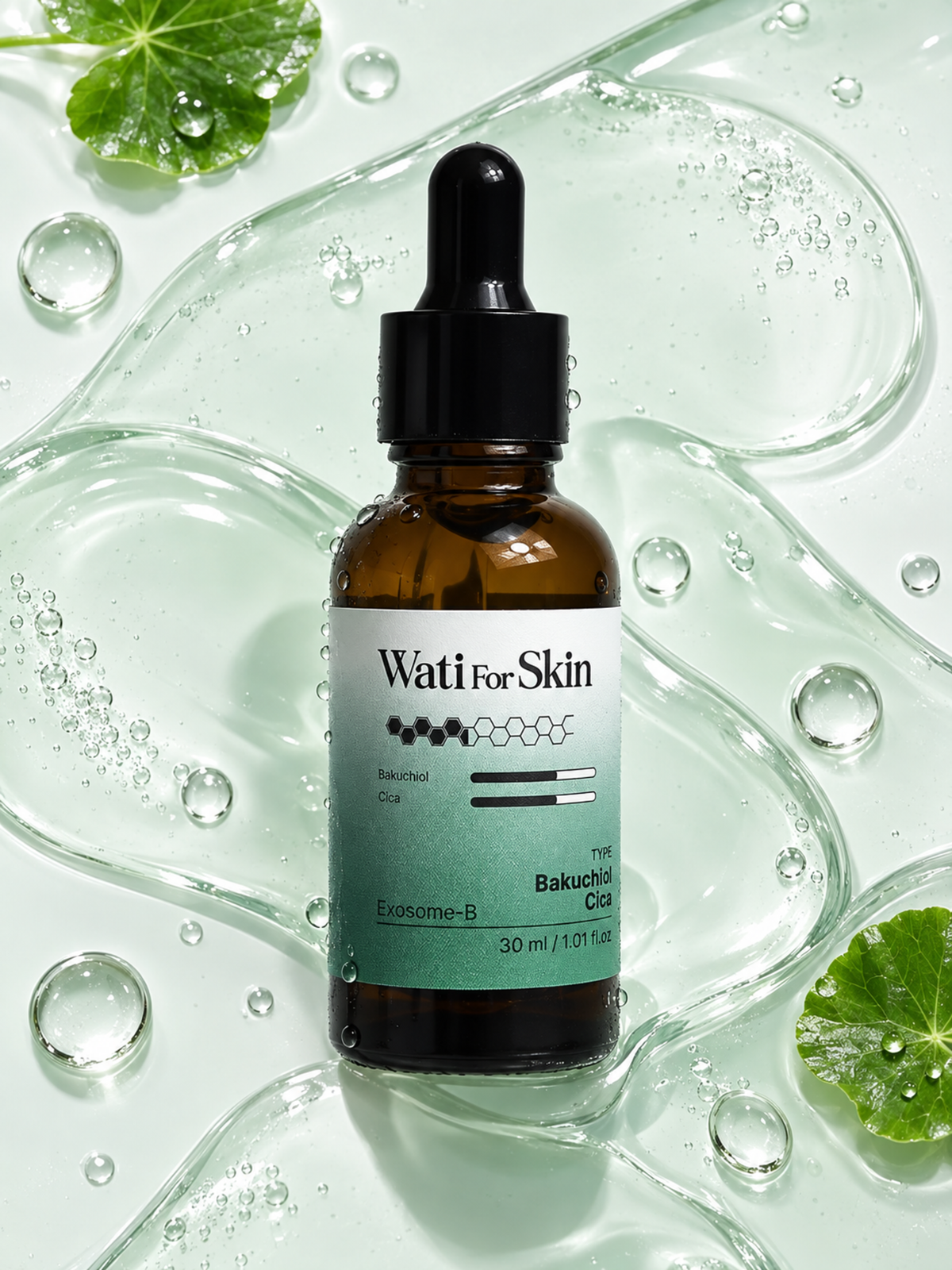WATI FOR SKIN Bakuchiol Barrier CICA Exosome-B Ampoule 30ml