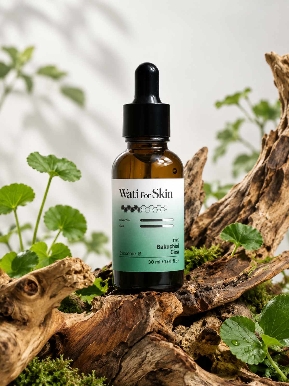 WATI FOR SKIN Bakuchiol Barrier CICA Exosome-B Ampoule 30ml