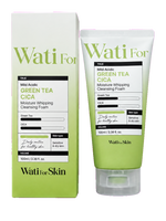 WATI FOR SKIN Mild Acidic Green Tea CICA Moisture Whipping Cleansing Foam 100ml