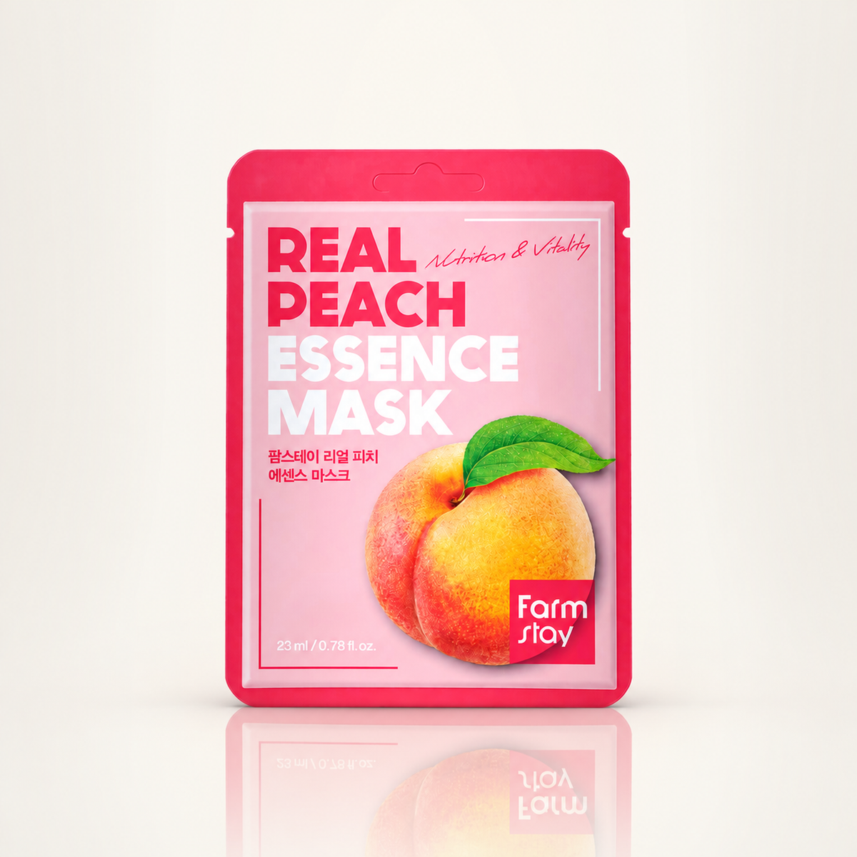 Farmstay Máscara Facial De Pêssego 23ml