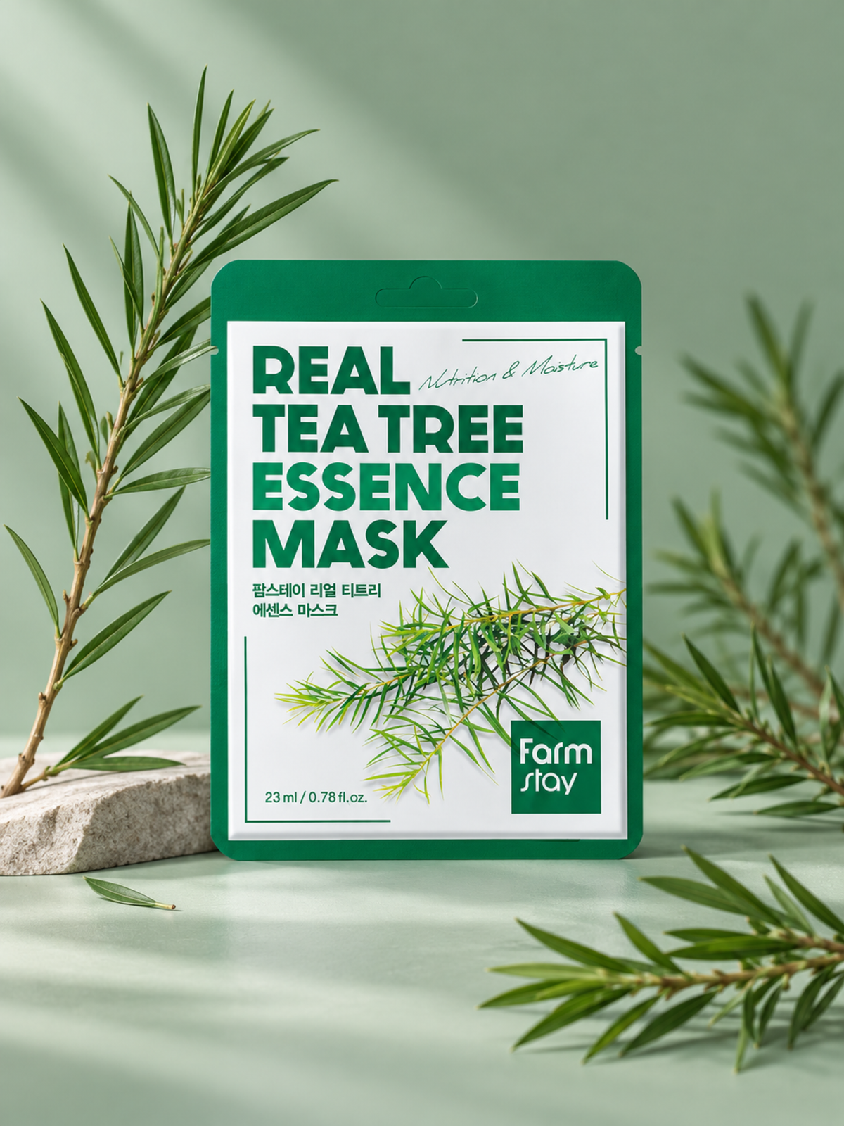 Farmstay Máscara Facial De Tea Tree 23ml