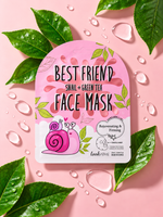 Look At Me Best Friend Tencel Face Mask
