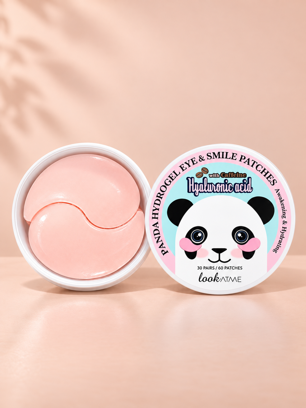 Look At Me Panda Hydro-gel Eye Patch(hyaluronic Acid & Caffeine)