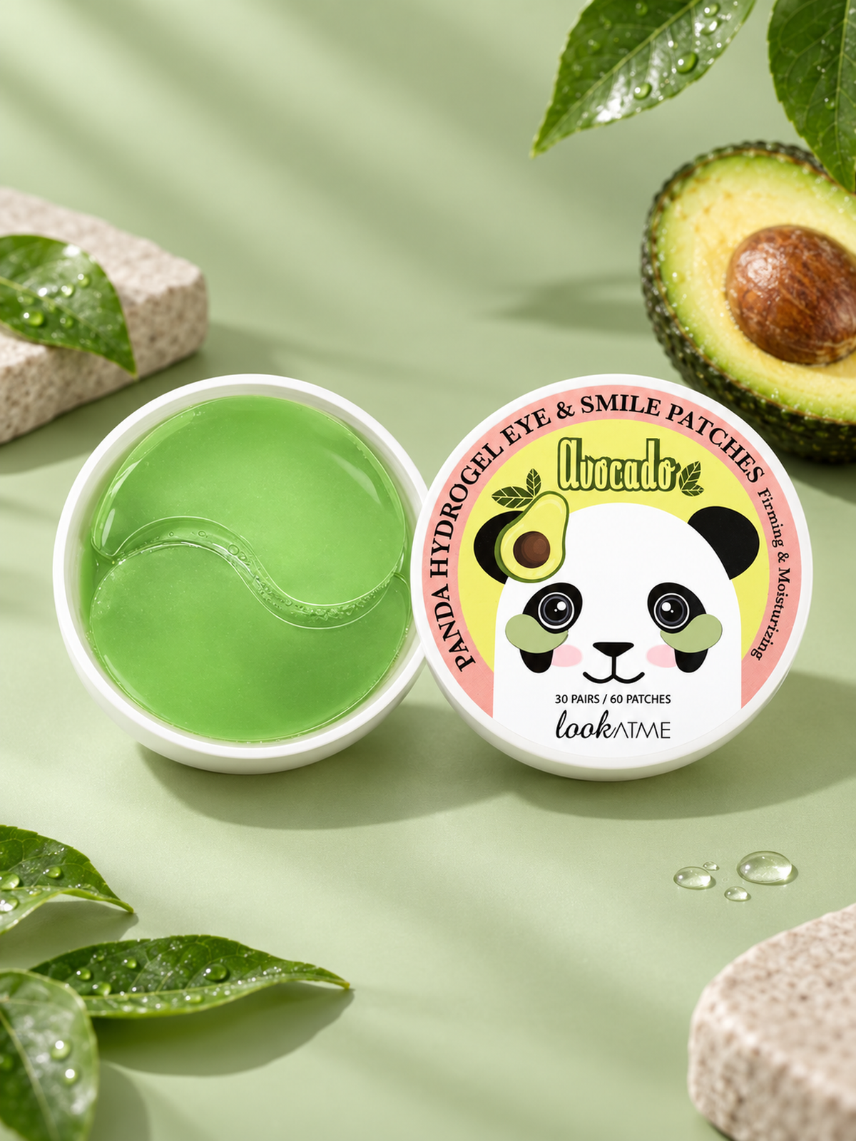 Look At Me Panda Hydro-gel Eye Patch(snail)