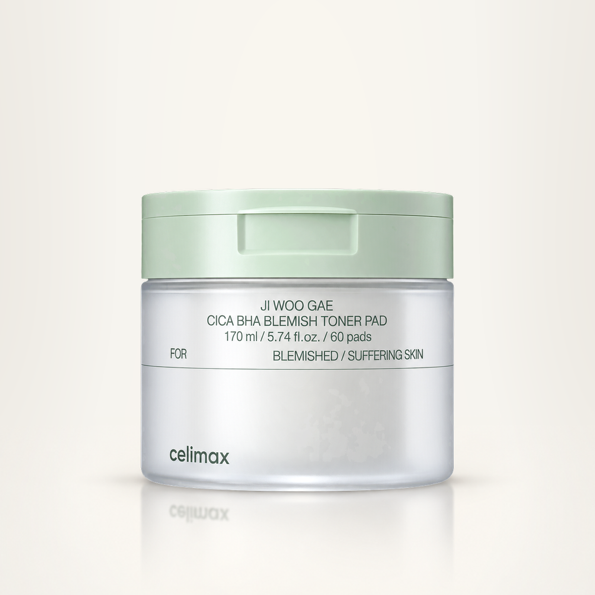Celimax Toner Pad Ji Woo Gae CICA BHA Blemish 60pads