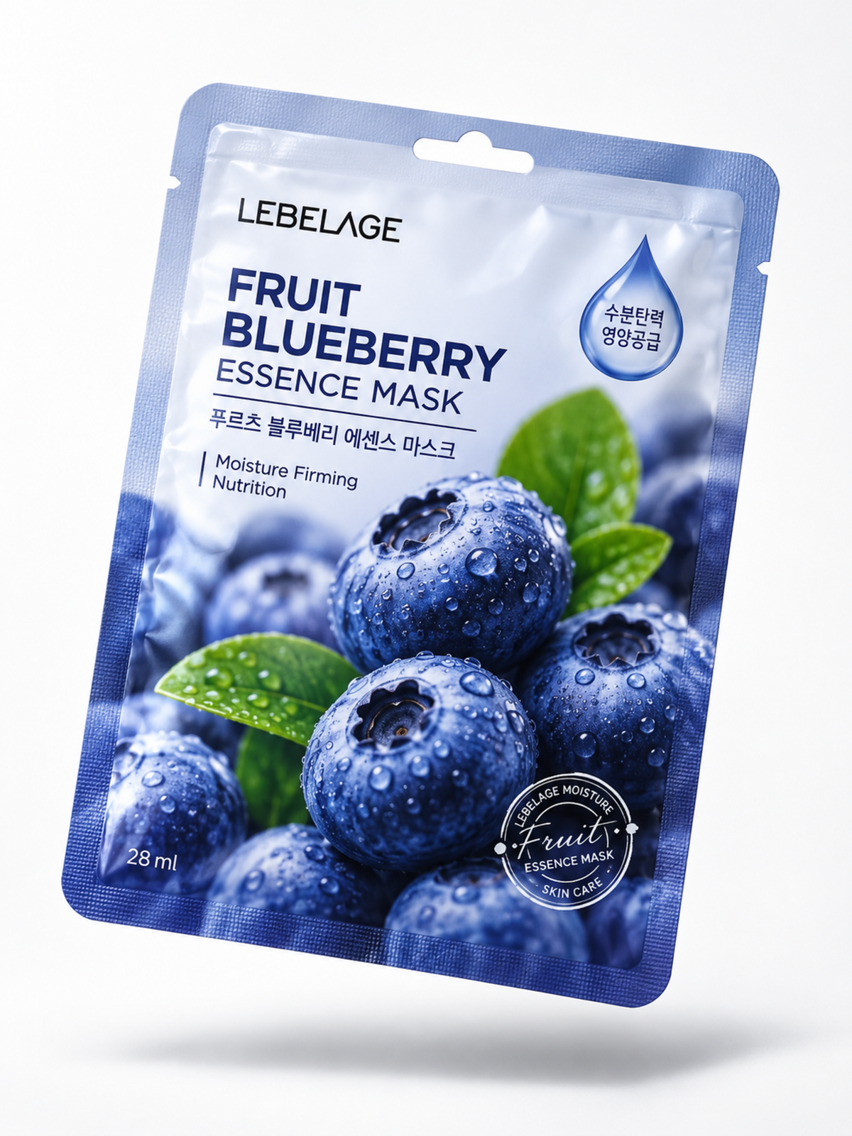 Lebelage Máscara De Hidratação Essência De Blueberry 28ml