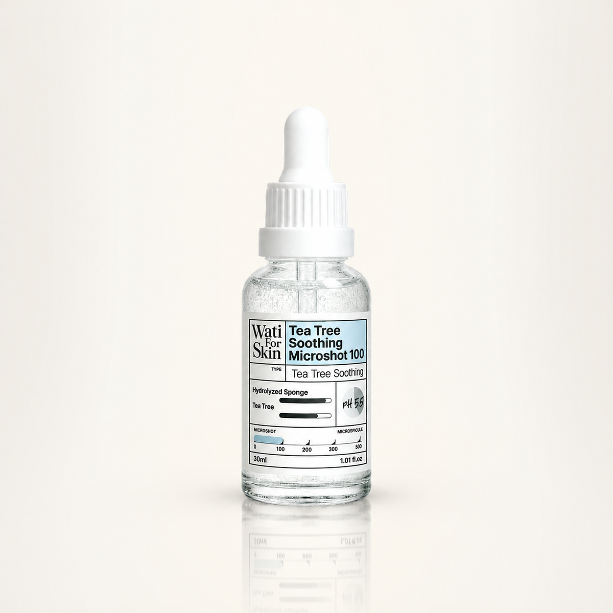 WATI FOR SKIN Tea Tree Soothing Essence Micro Spicule 100 30ml
