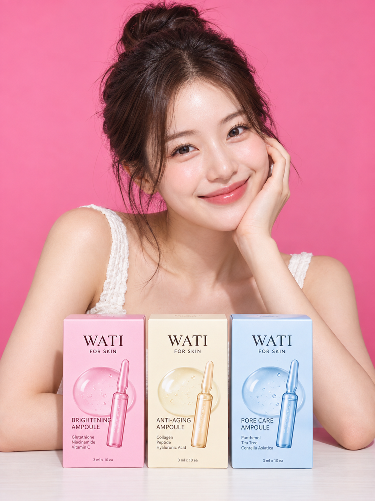 WATI FOR SKIN Glutathione CICA Blemish Exosome-B Ampoule 30ml