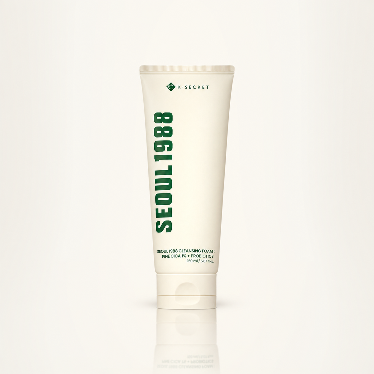 K-Secret Seoul 1988 Cleansing Foam: Pine CICA 1% + Probioticcs 150ml