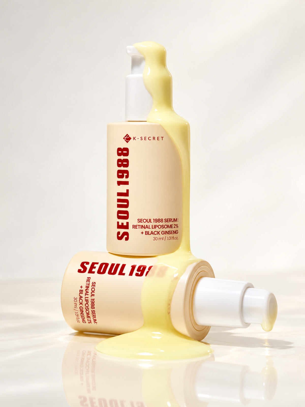 K-Secret Seoul 1988 Serum: Retinal Liposome 2% + Black Ginseng 30ml