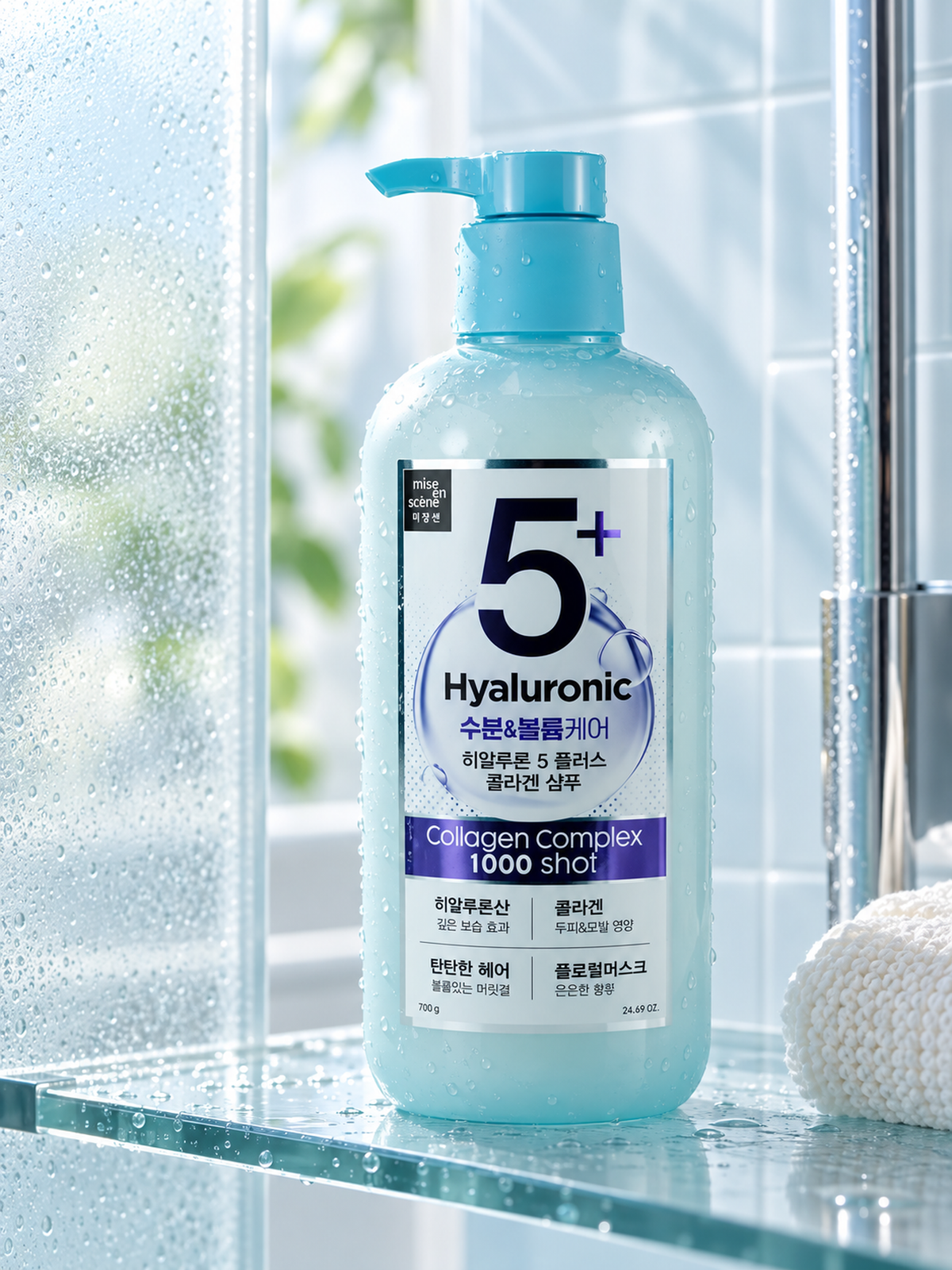 Miseenscène Hyaluronic 5 Plus Collagen Shamp 700g