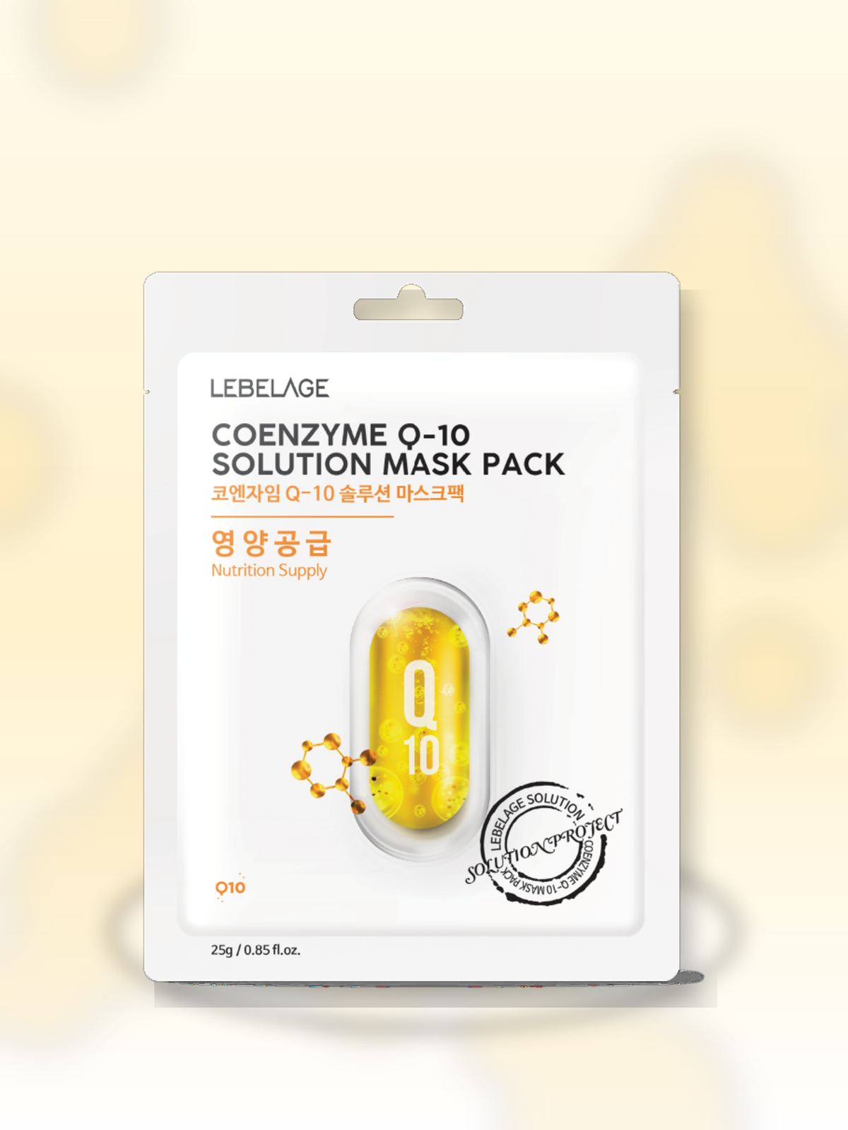 Lebelage Máscara Facial De Coenzyme Q10 23ml