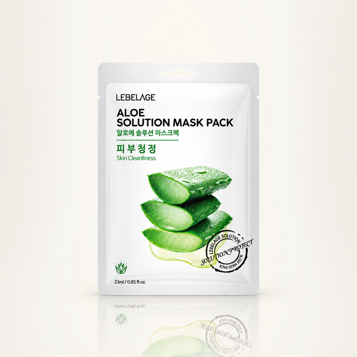 Lebelage Máscara Facial De Aloe 23ml