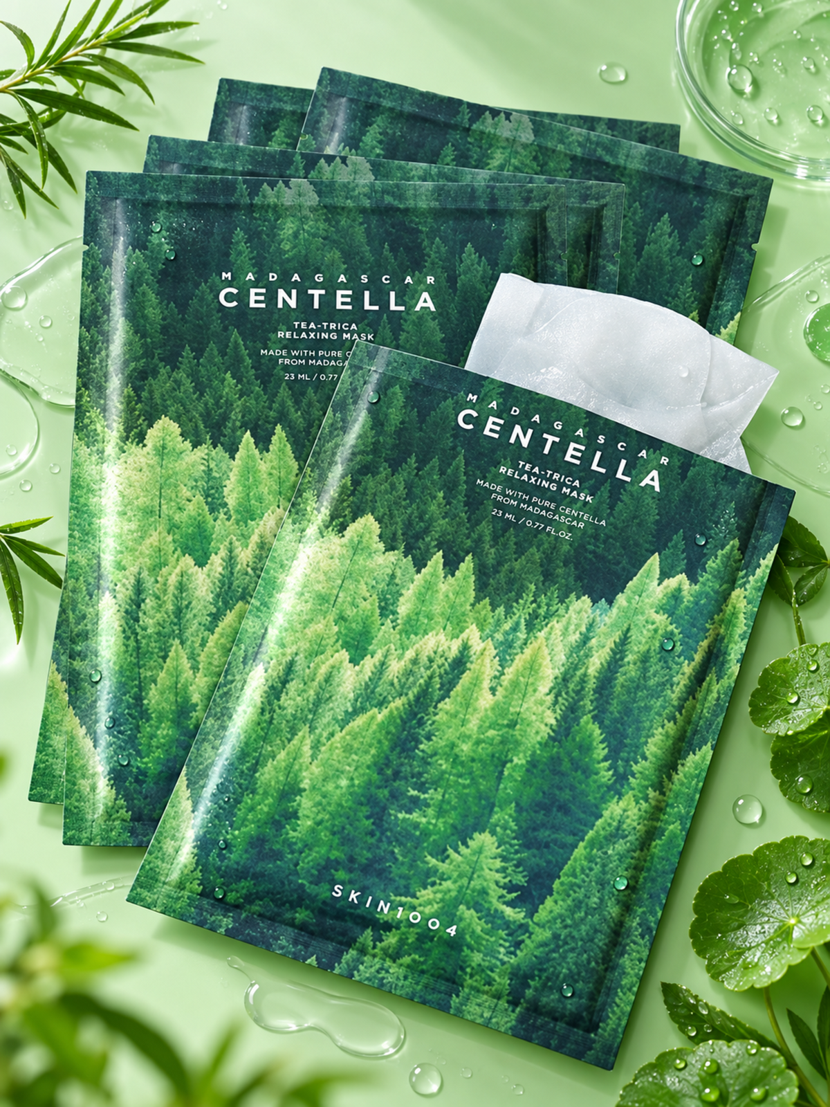 Skin1004 Madagascar Centella Tea-Trica Relaxing Mask (1ea)