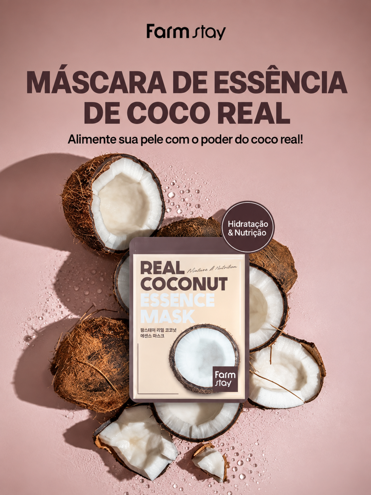Farmstay Máscara Facial De Coco 23ml