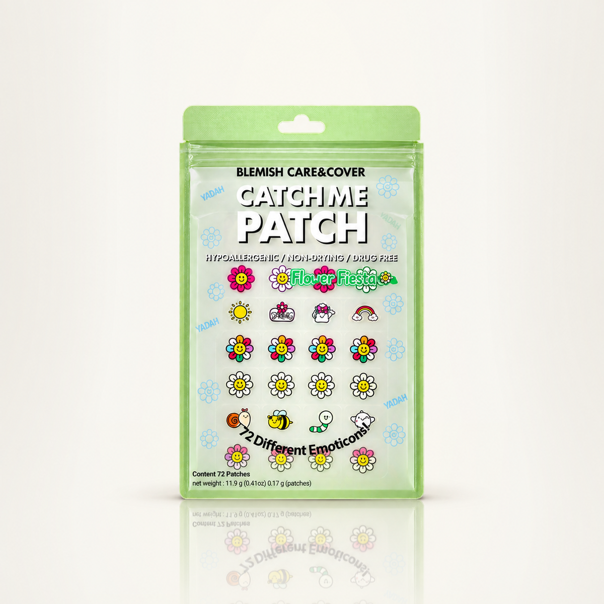 Catch Me Patch Adesivo para Acne Flower Fiesta 72un