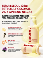 K-Secret Seoul 1988 Serum: Retinal Liposome 2% + Black Ginseng 30ml