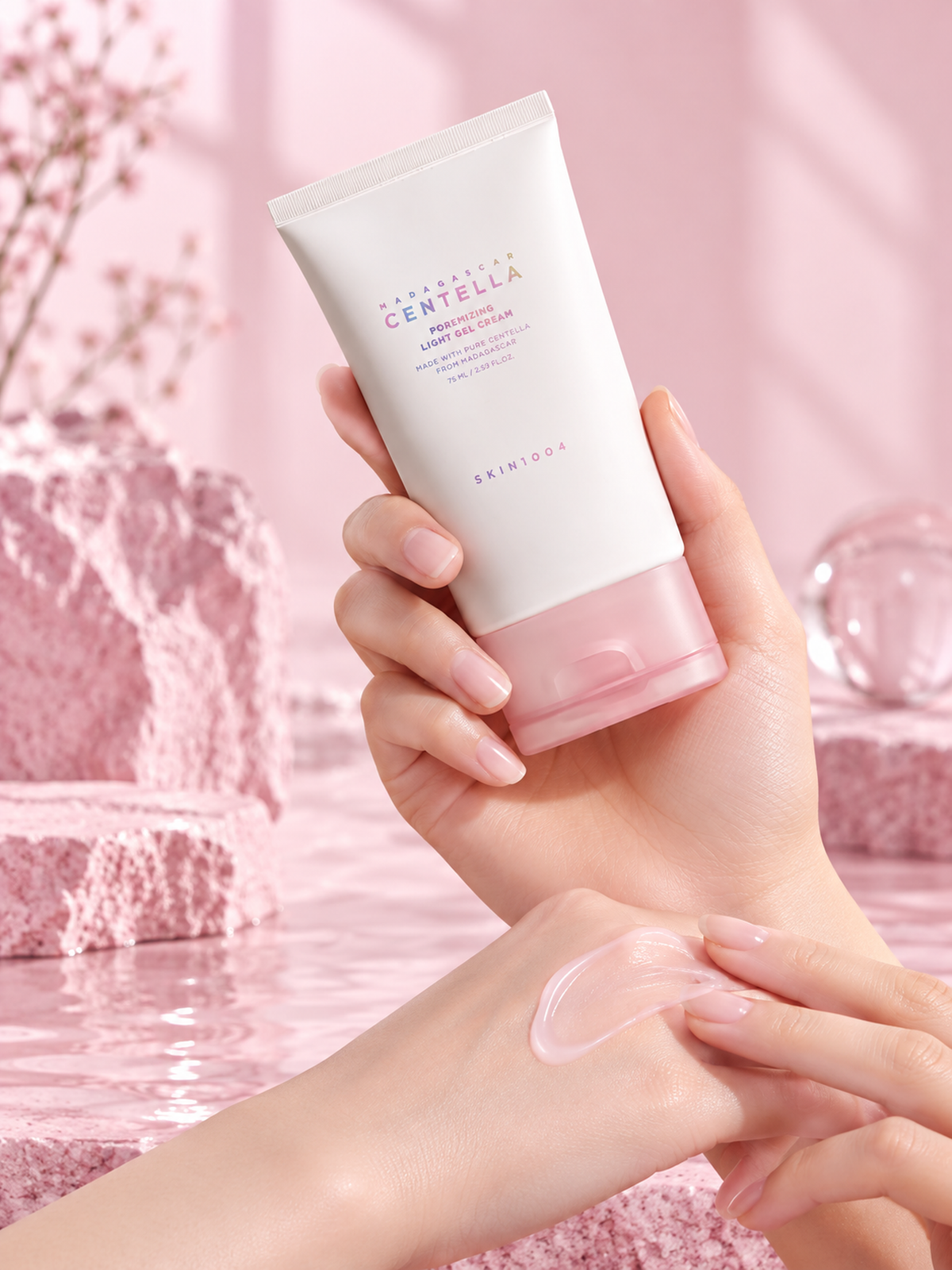 Skin1004 Madagascar Centella Poremizing Hidratante Facial em Gel
