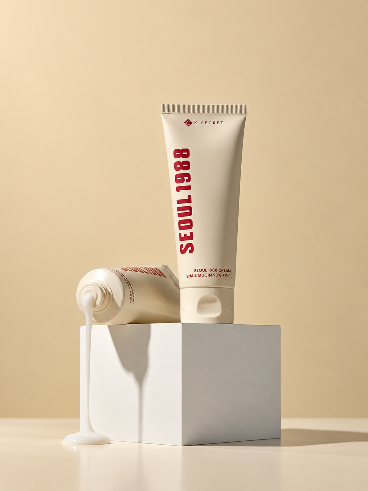 K-Secret Seoul 1988 Cream: Snail Mucin 93% +rice 100ml