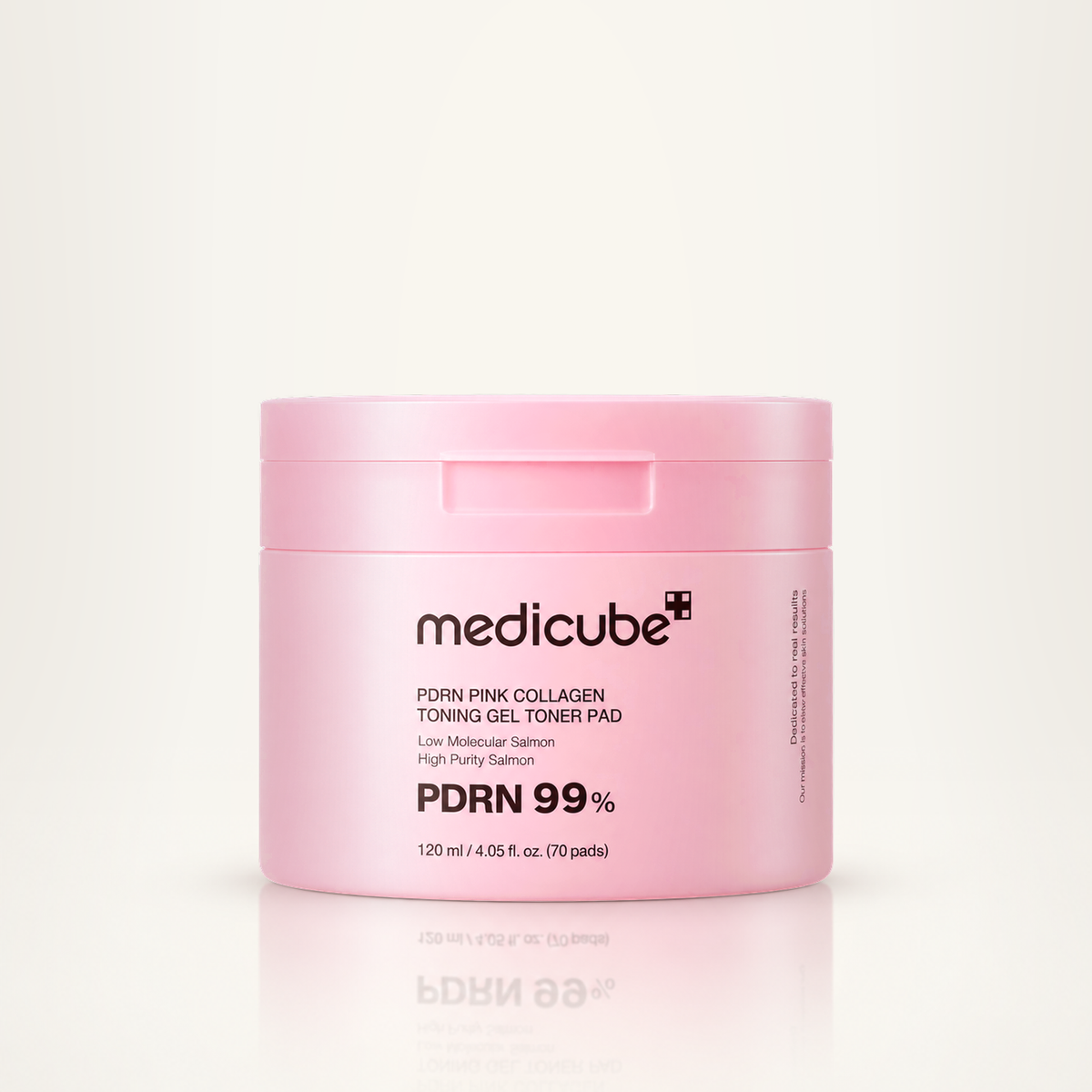 Medicube PDRN Pink Collagen Toning Gel Toner Pad 120ml