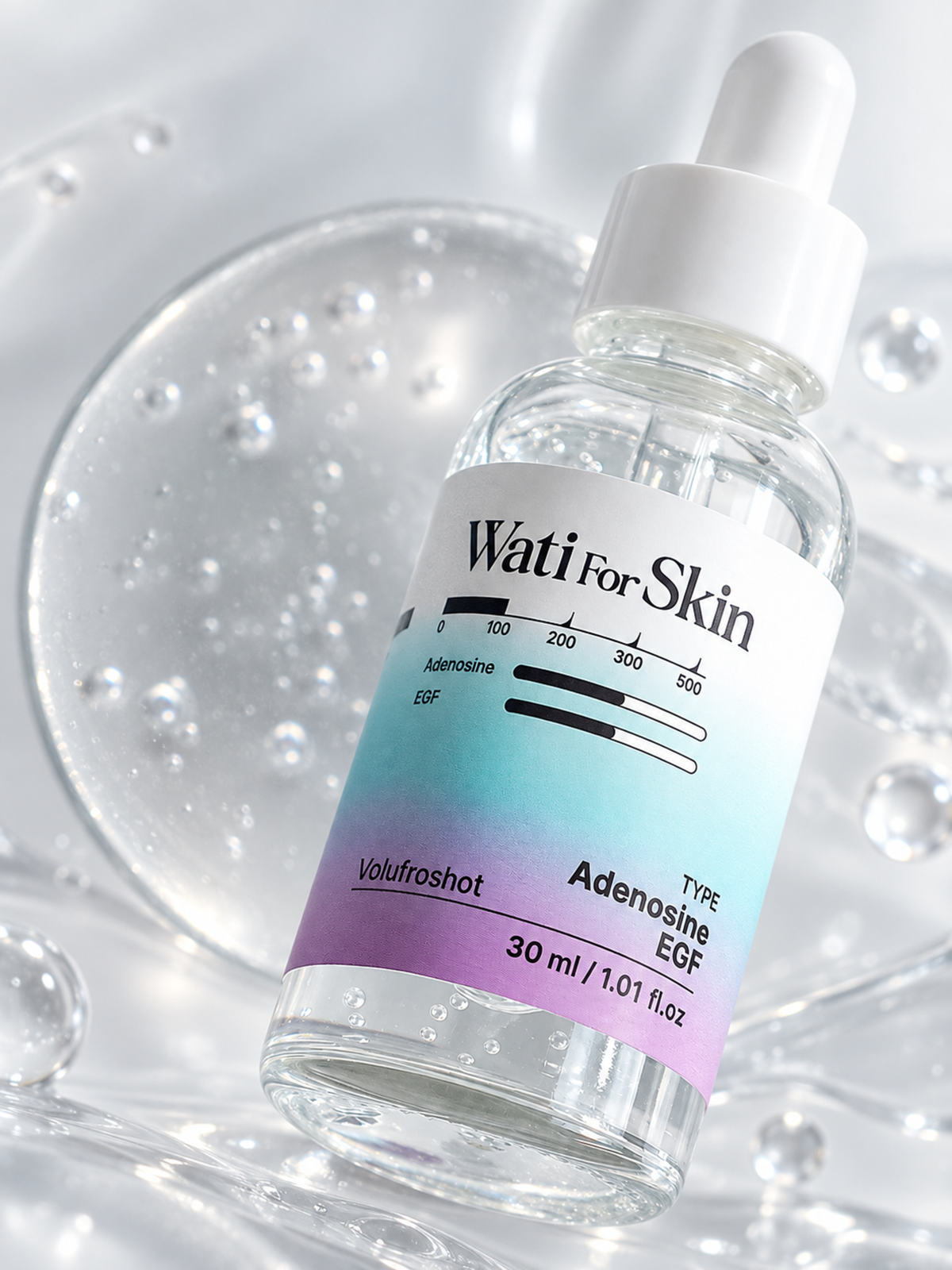 WATI FOR SKIN Adenosine EGF Volufroshot Ampoule 30ml