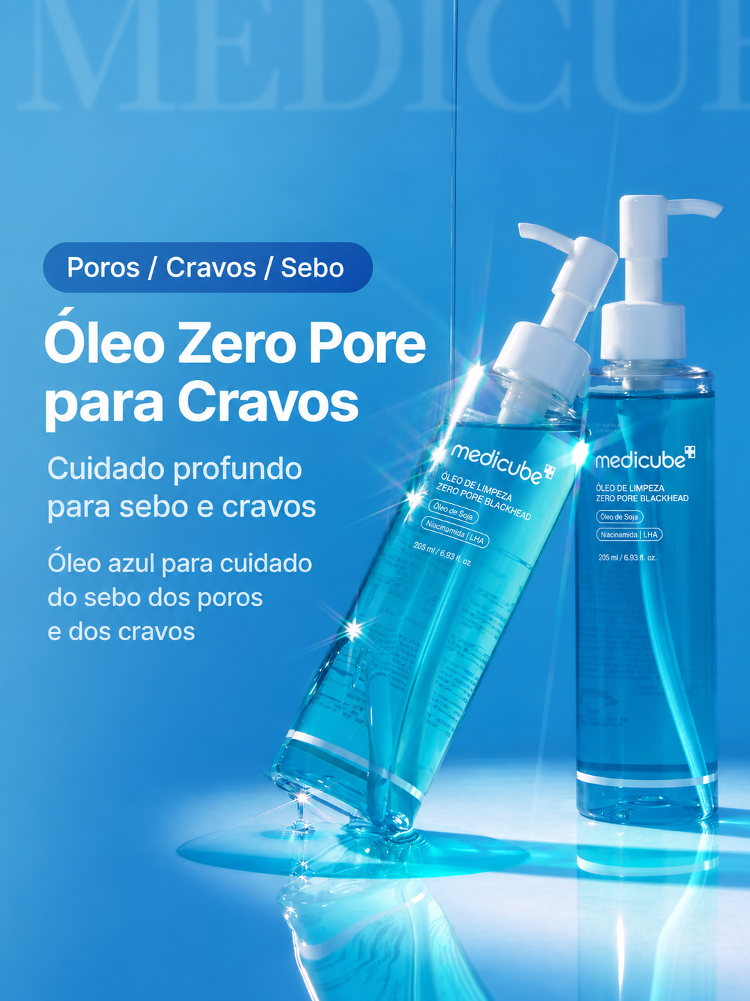 Medicube Zero Pore Óleo de Limpeza Facial 205ml