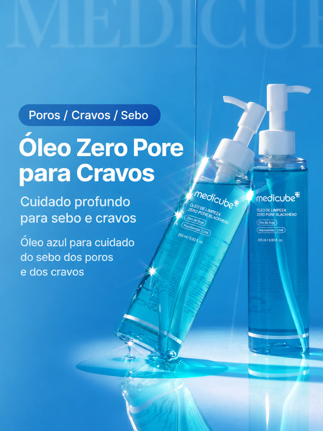 Medicube Zero Pore Óleo de Limpeza Facial 205ml