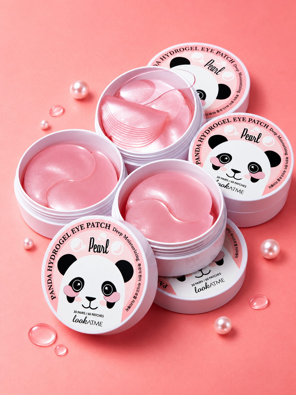 Look At Me Panda Hydro-gel Eye Patch (pearl)