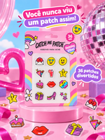Catch Me Patch Adesivo para Acne Emoticon Holiday Vibes 36un