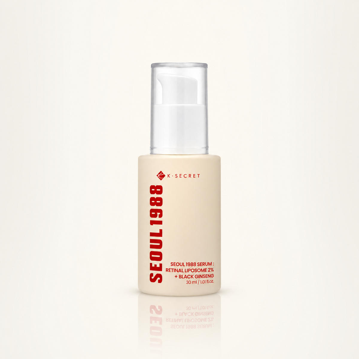 K-Secret Seoul 1988 Serum: Retinal Liposome 2% + Black Ginseng 30ml