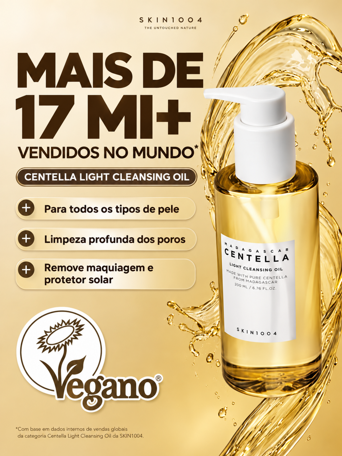 Skin1004 Madagascar Centella Light Cleansing Oil 200ml