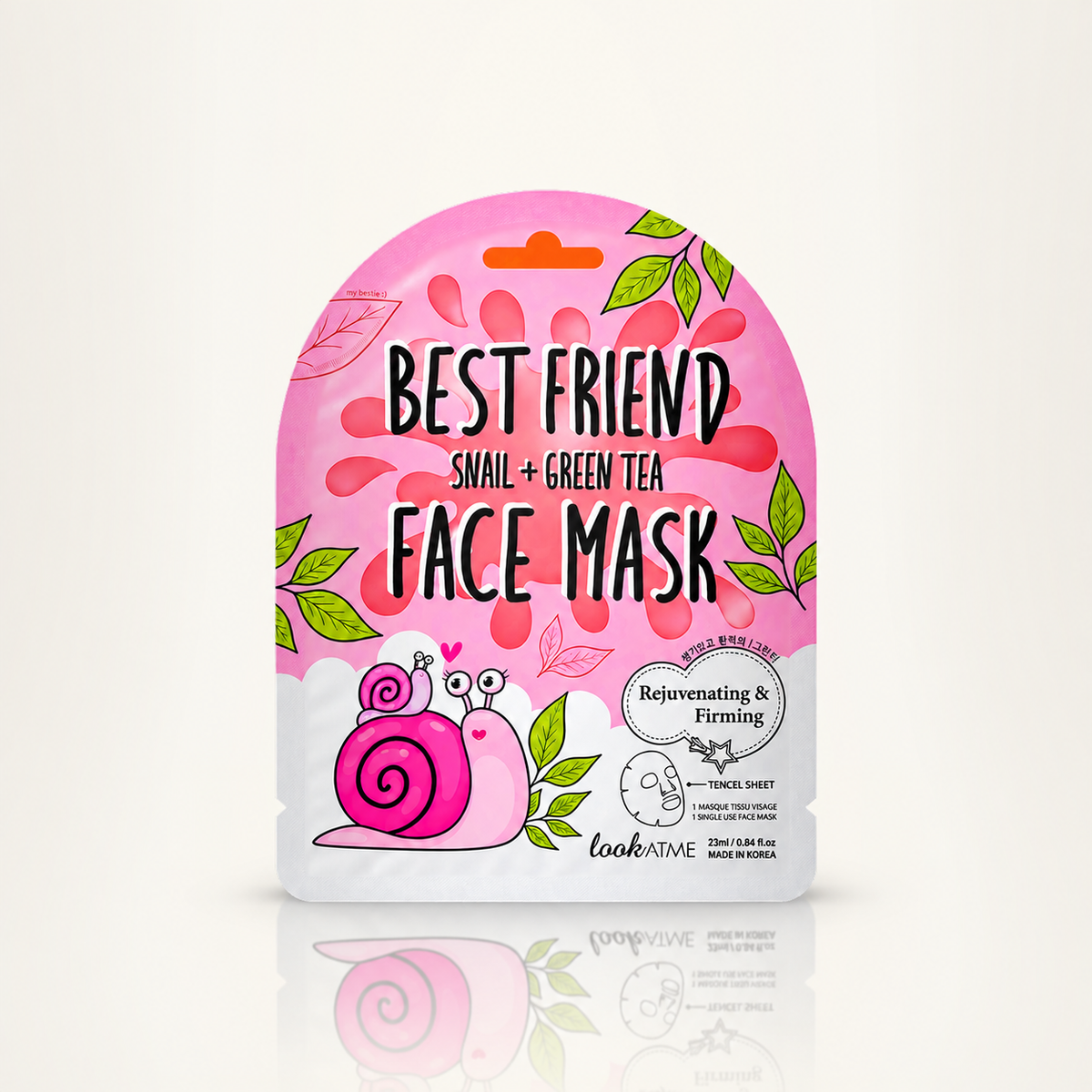 Look At Me Best Friend Tencel Face Mask