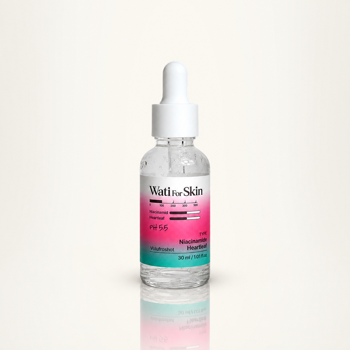WATI FOR SKIN Niacinamide Heartleaf Volufroshot Ampoule 30ml