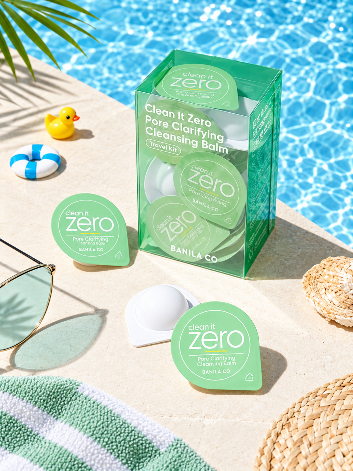 Banila Co Clean It Zero - Pore Clarifying Cleansing Balm Travel Kit-3MLx16