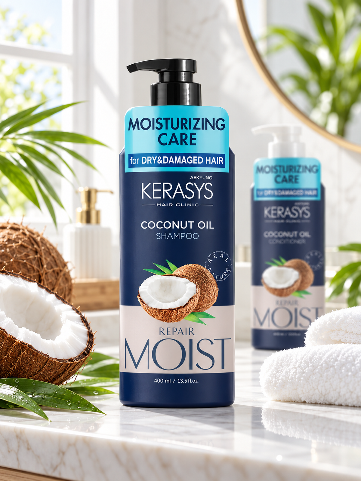 Kerasys Coconut Oil Shampoo 400ml
