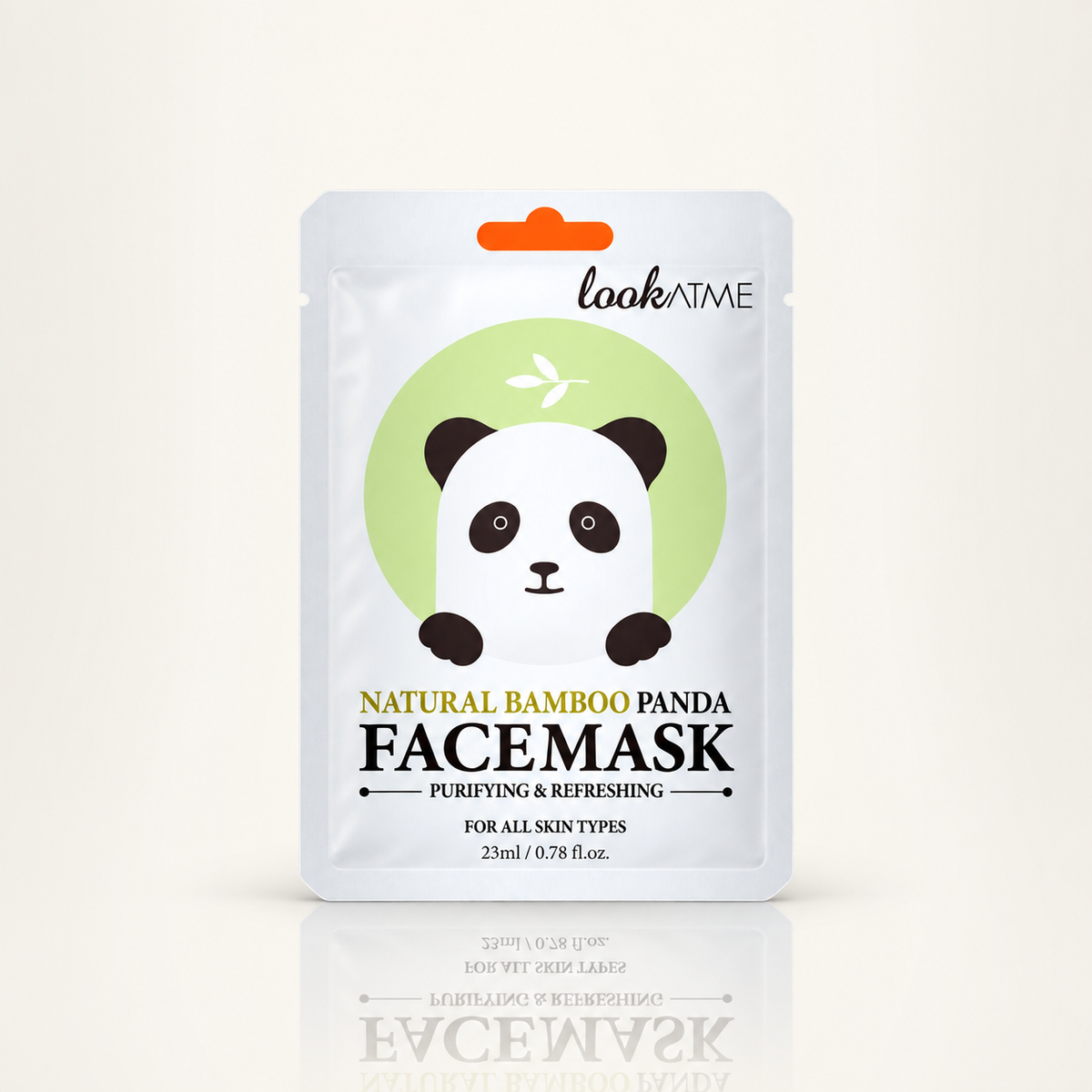 Look At Me Natural Bamboo Panda Face Mask