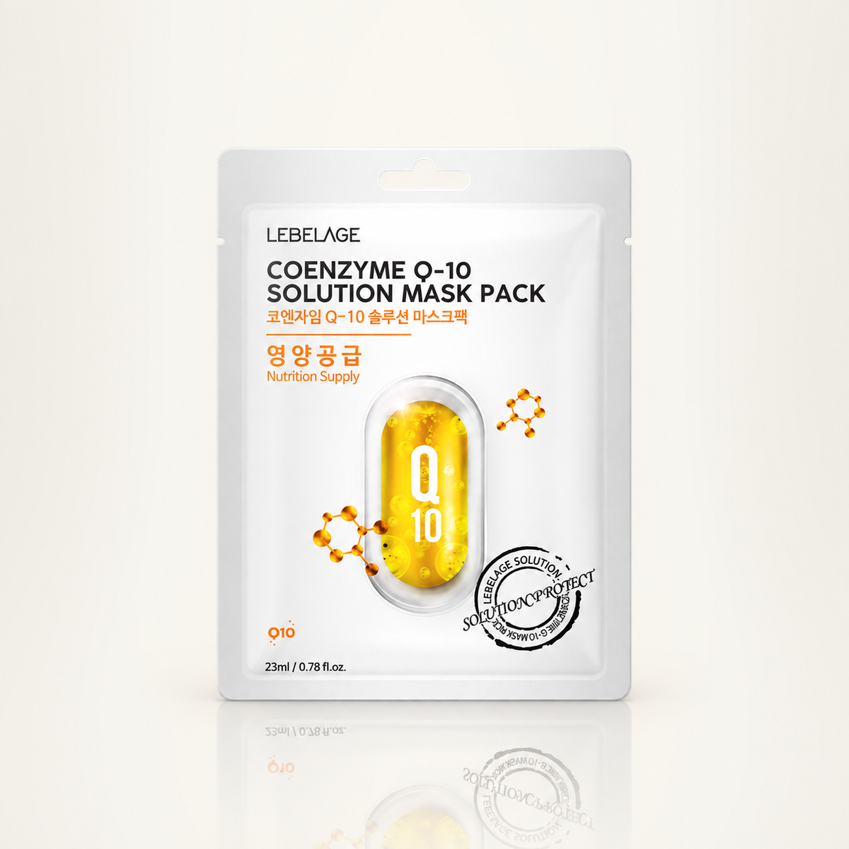 Lebelage Máscara Facial De Coenzyme Q10 23ml
