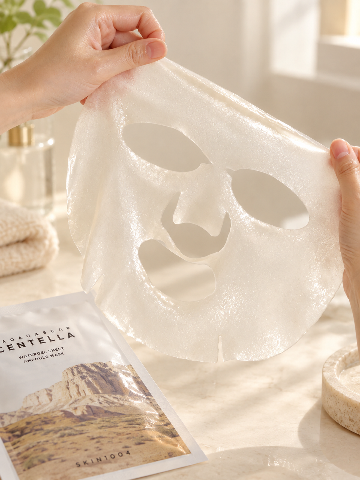 Skin1004 Madagascar Centella Watergel Sheet Ampoule Mask (1ea)