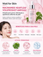 WATI FOR SKIN Niacinamide Heartleaf Volufroshot Ampoule 30ml