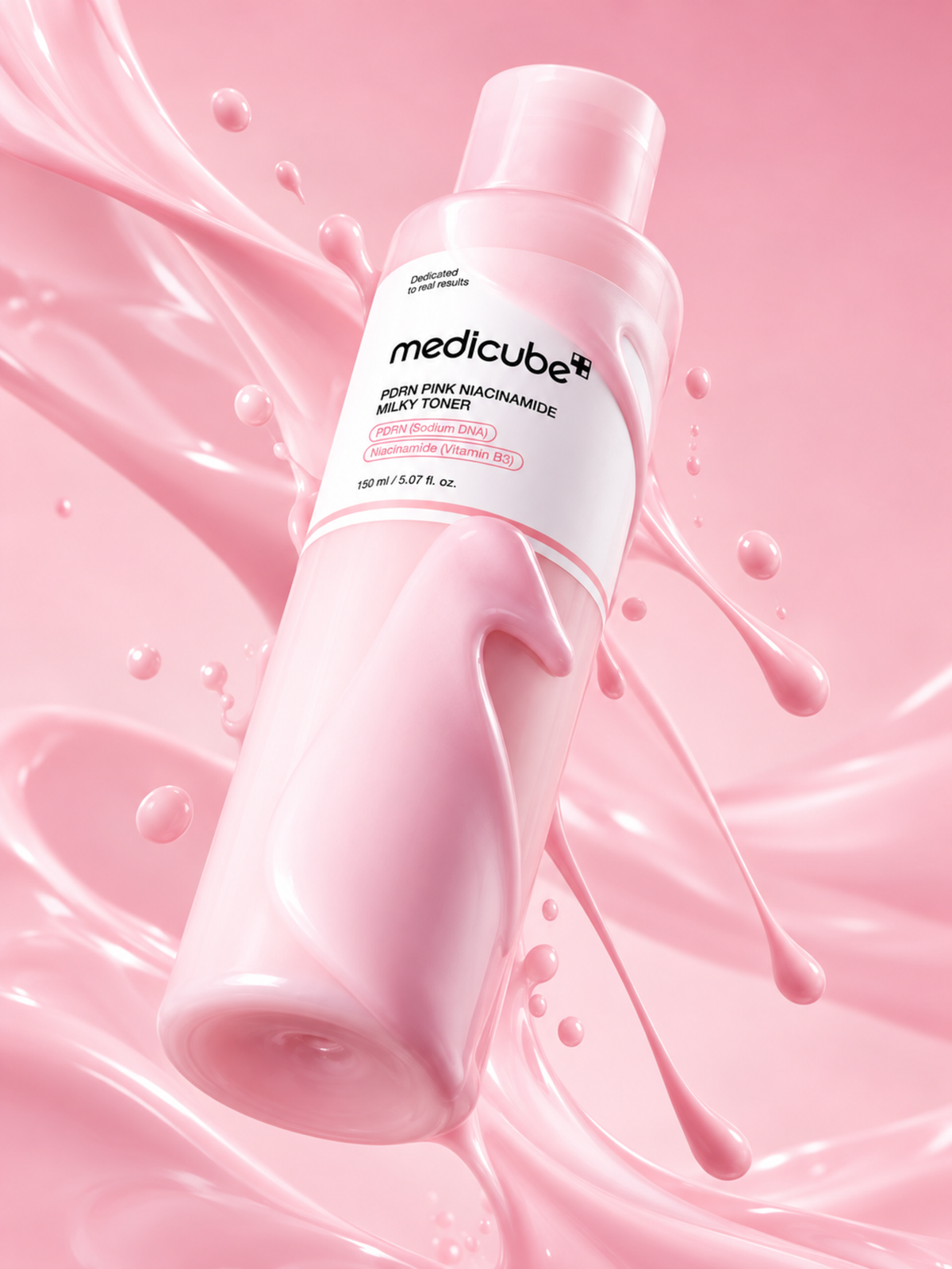 Medicube PDRN Pink Niacinamaide Milky Toner 150ml