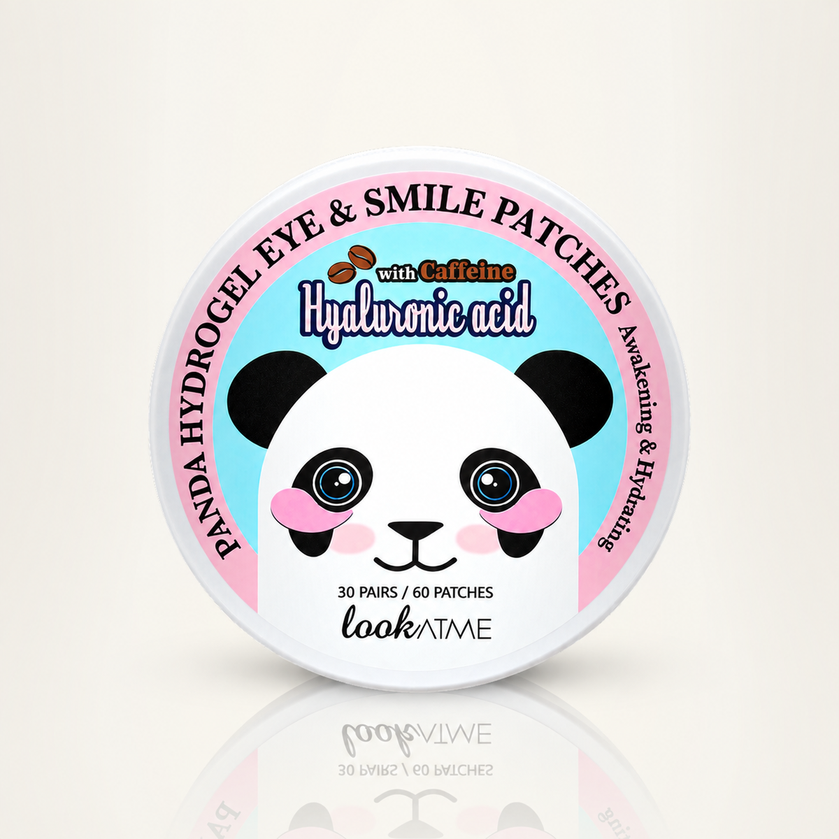 Look At Me Panda Hydro-gel Eye Patch(hyaluronic Acid & Caffeine)