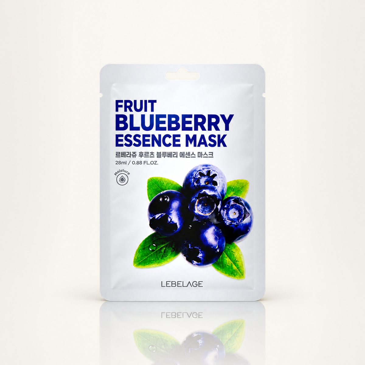 Lebelage Máscara De Hidratação Essência De Blueberry 28ml