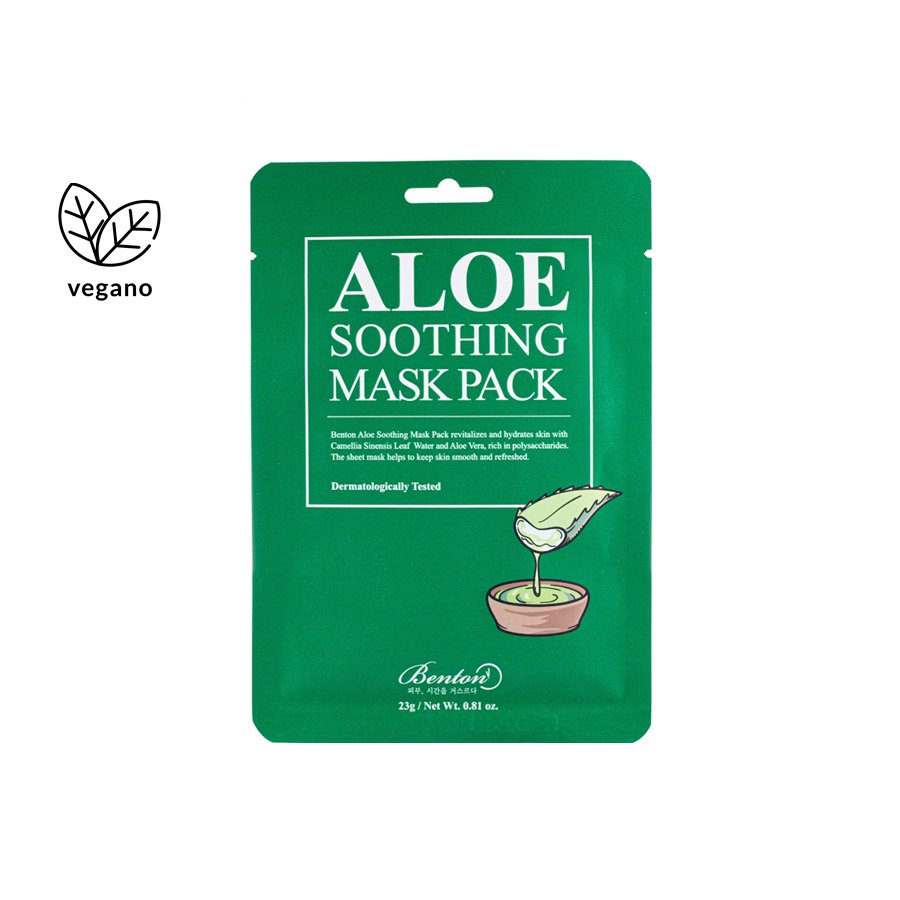 aloe soothing mask pack - imagem 1