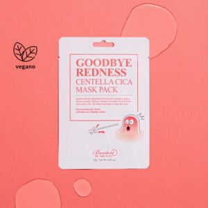 kollab benton goodbye redness centella mask pack mascara em folha adeus vermelhidao com centella asiatica vegano foto | kollab | k-beauty