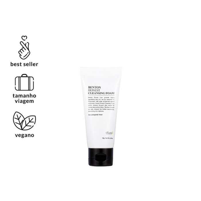 honest cleansing foam - imagem 1