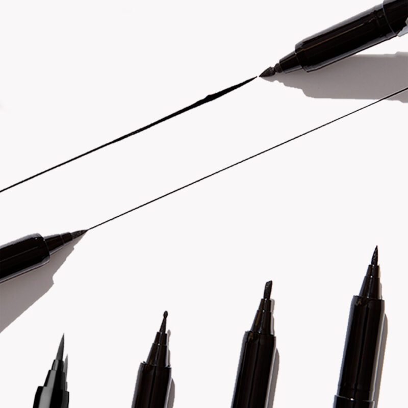 kollab passioncat 2x waterproof eyeliners delineadores a prova dagua preto vegano | kollab | k-beauty